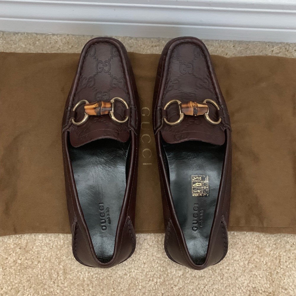 AUTH GUCCI LOAFERS